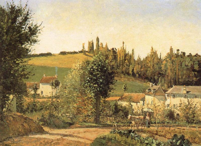 Camille Pissarro Pang map neighborhoods Schwarz oil painting picture